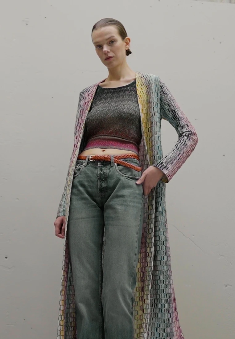 Missoni TROUSERS - Jeans Straight Leg - Denim Blu – Bild 2