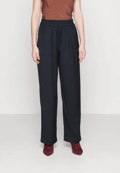 JULIA TROUSERS - Stoffhose - Caviar