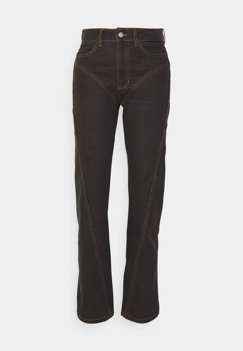 Holzweiler TROUSERS - Jeans Straight Leg - Brown – Bild 4