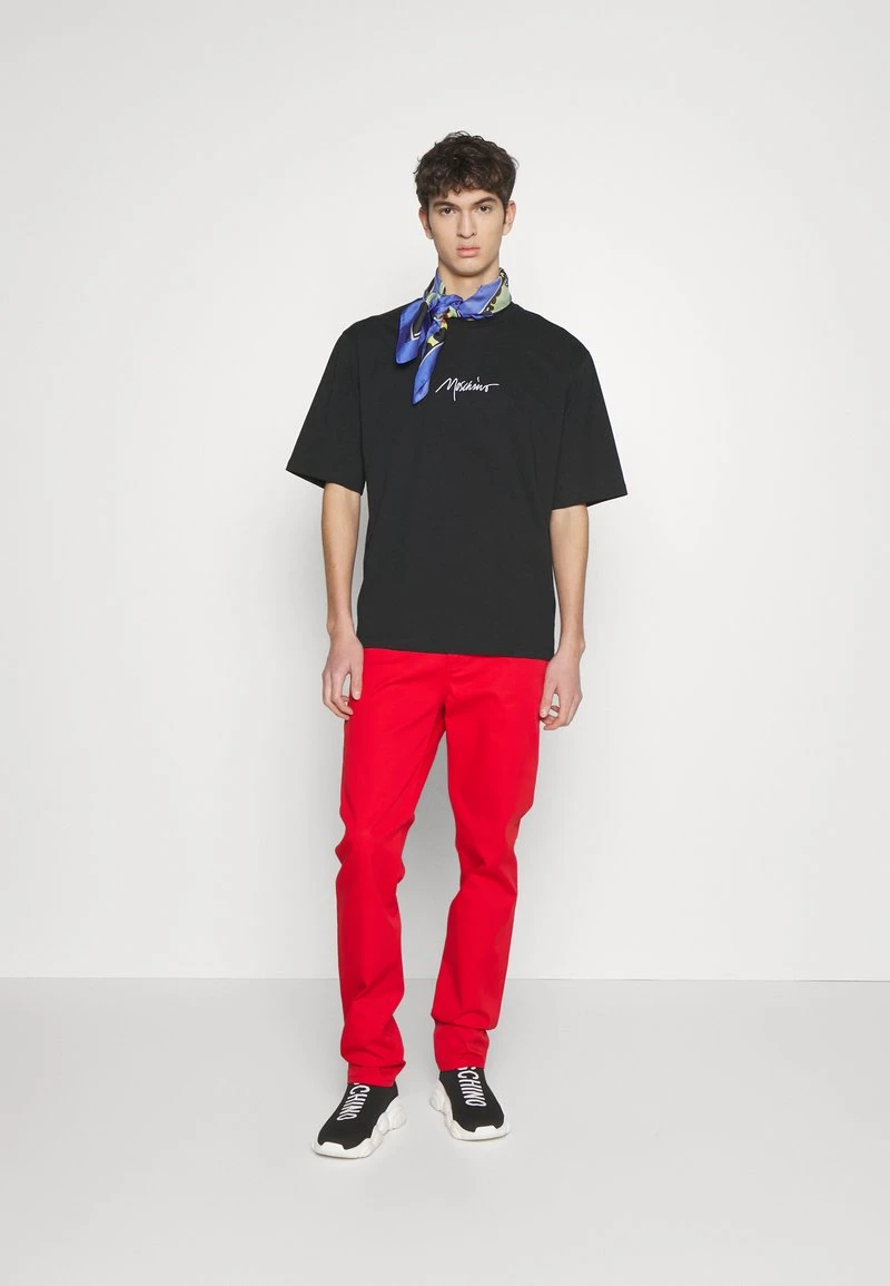MOSCHINO TROUSERS - Stoffhose - Red – Bild 6
