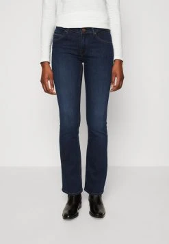 Marc O'Polo DENIM TROUSERS MID WAIST REGULAR LENGTH - Flared Jeans - Clean Blue