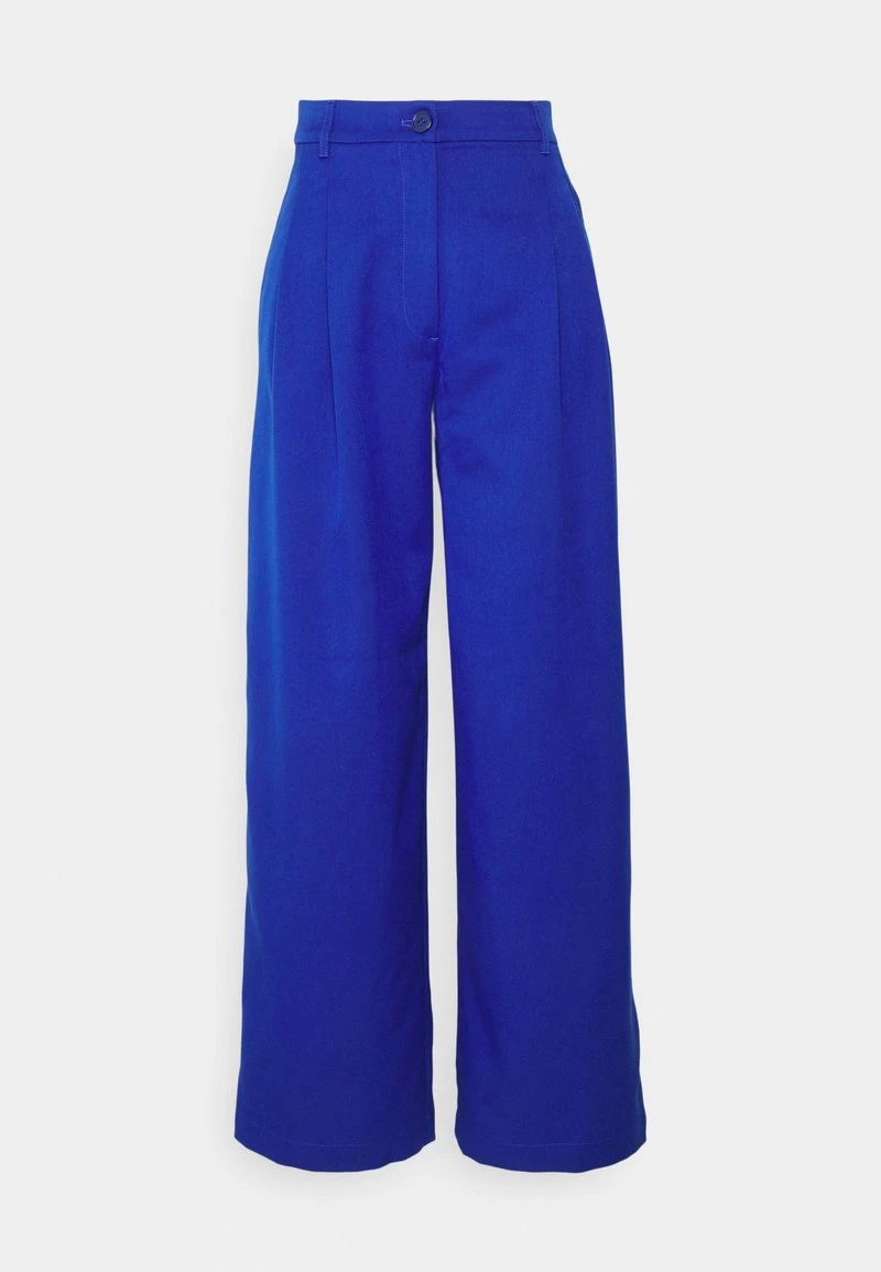Monki GINNY TROUSERS - Stoffhose - Blue Dark – Bild 4