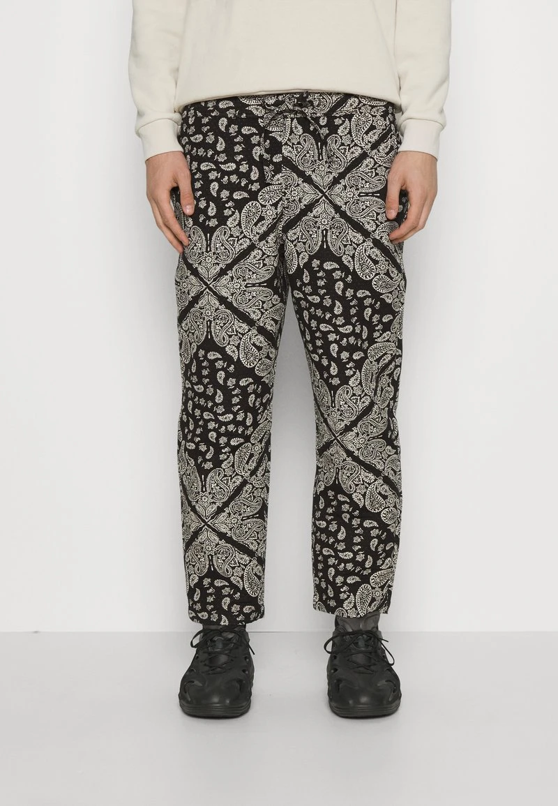 KURT TROUSERS - Stoffhose - Black