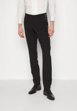 DINNER TROUSERS - Stoffhose - Black