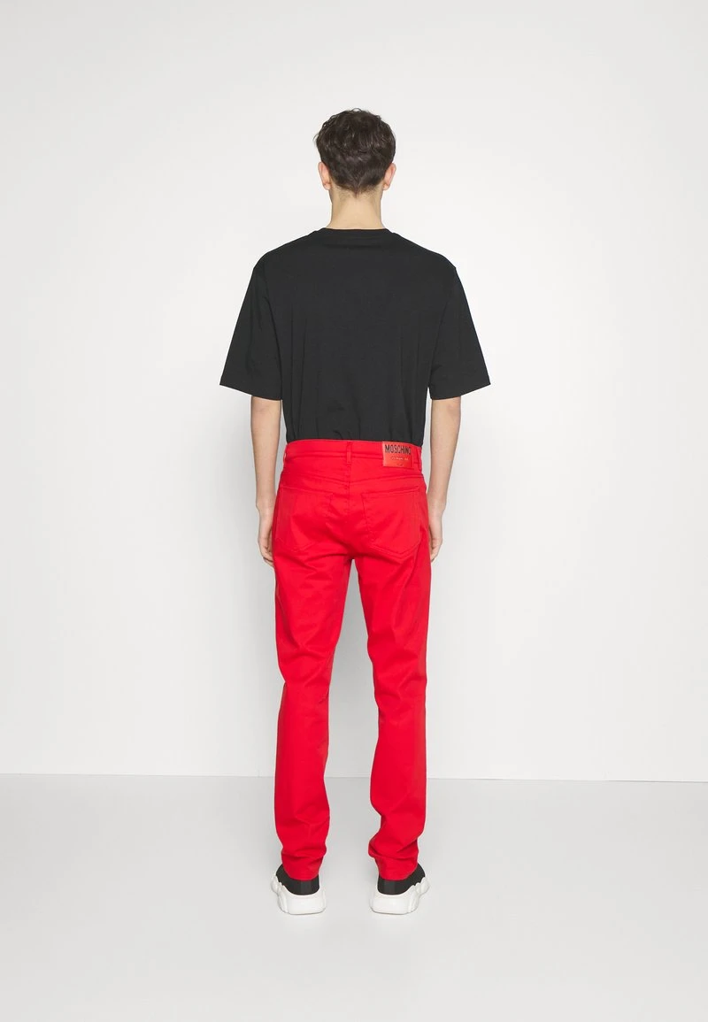 MOSCHINO TROUSERS - Stoffhose - Red – Bild 5
