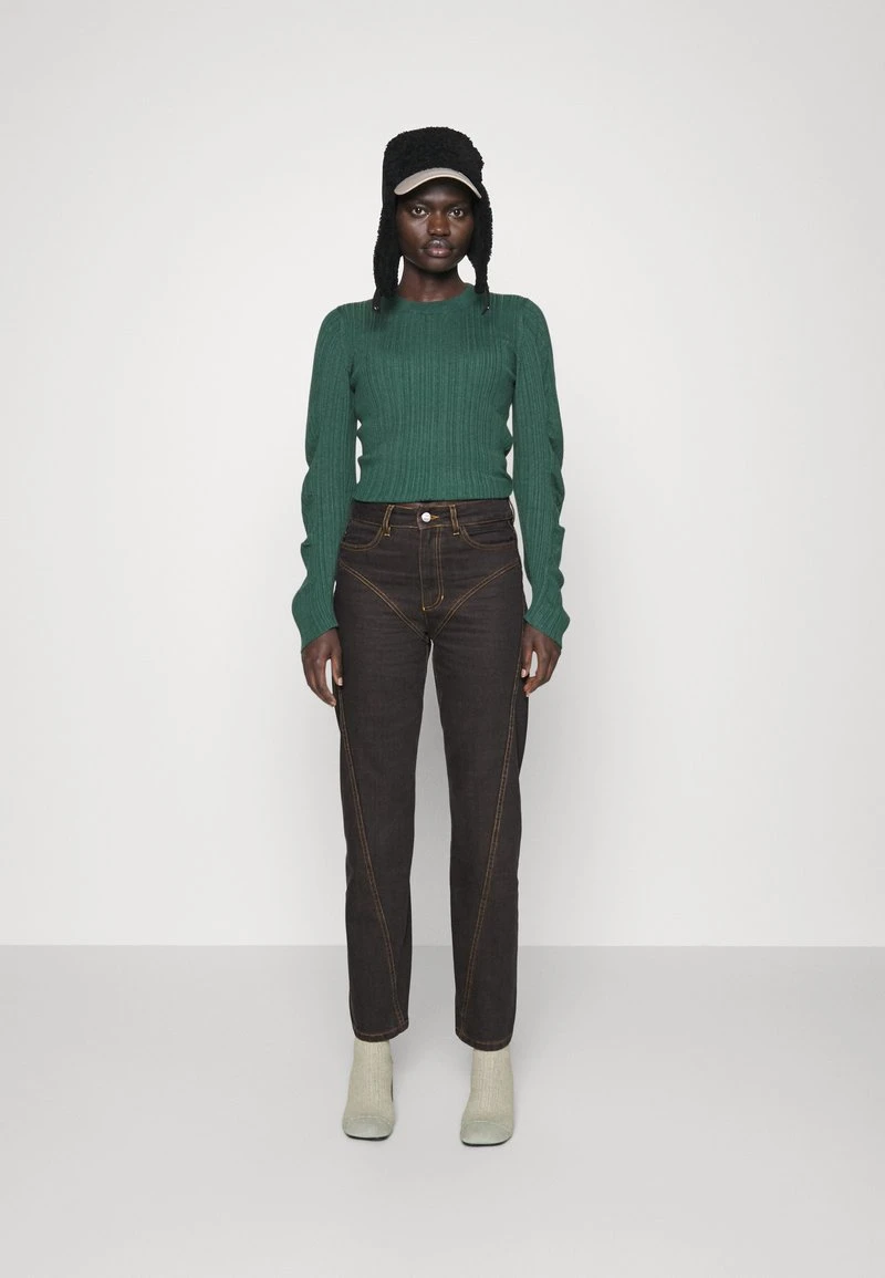 Holzweiler TROUSERS - Jeans Straight Leg - Brown – Bild 2