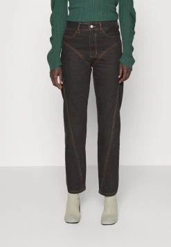 Holzweiler TROUSERS - Jeans Straight Leg - Brown